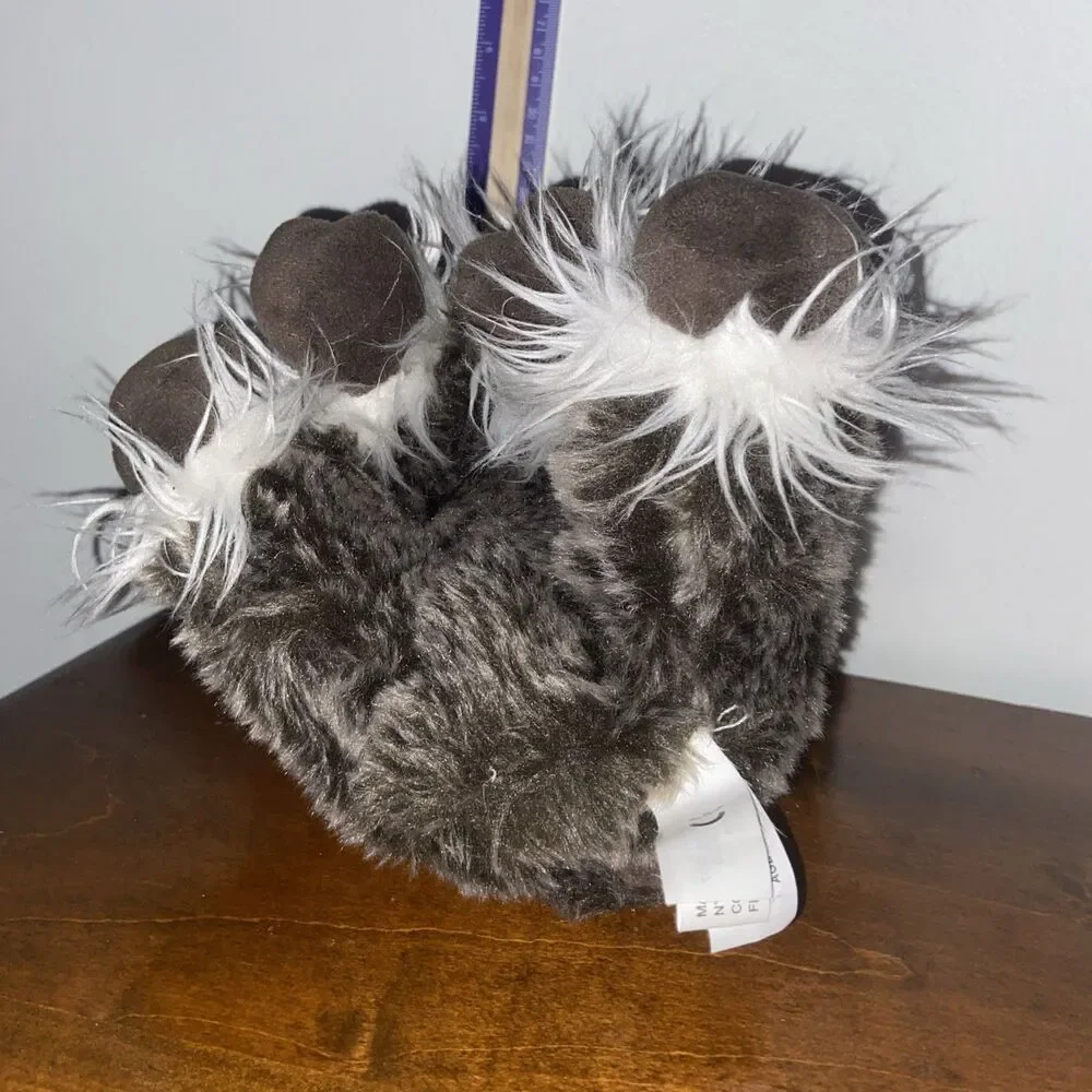 REINDEER IN HERE 9'' CHRISTMAS WINTER DEER BROWN WHITE PLUSH STUFFED ANIMAL